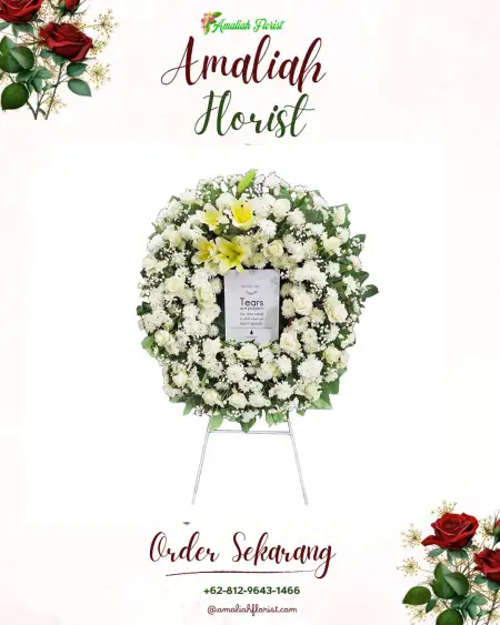 Krans Bunga Duka Semplak